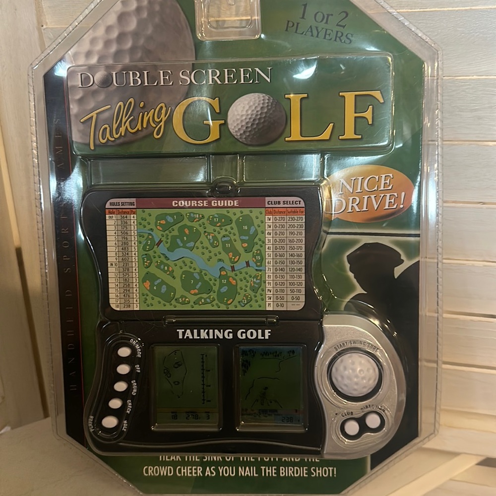 New Unopened Handheld Golf Game